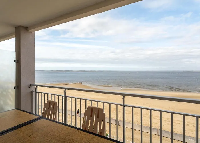 شقة Avec Balcon, Parking Prive, Acces Direct Plage, Proche Centre - Fr-1-319-44